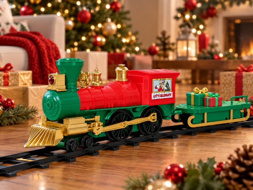 Holiday Train Sets Just $8.37 at Walmart – Snoopy, Mickey Mouse, Lictin & More