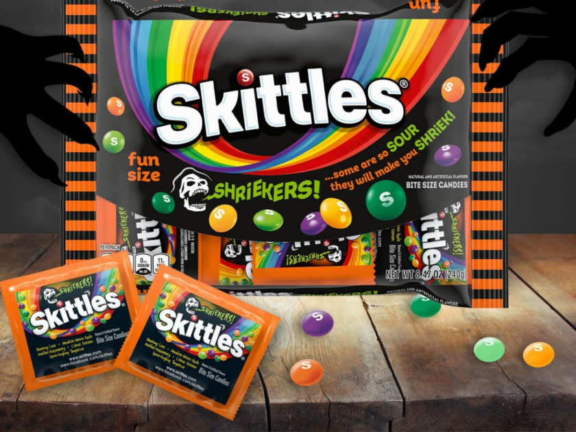 Skittles Shriekers Sour Fun Size Halloween Candy Only $2.xx Each WYB2 on Amazon