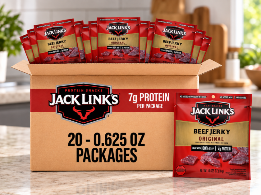 Jack Link’s Beef Jerky 20-Pack Bags Only $10.xx on Amazon (Reg. $21)