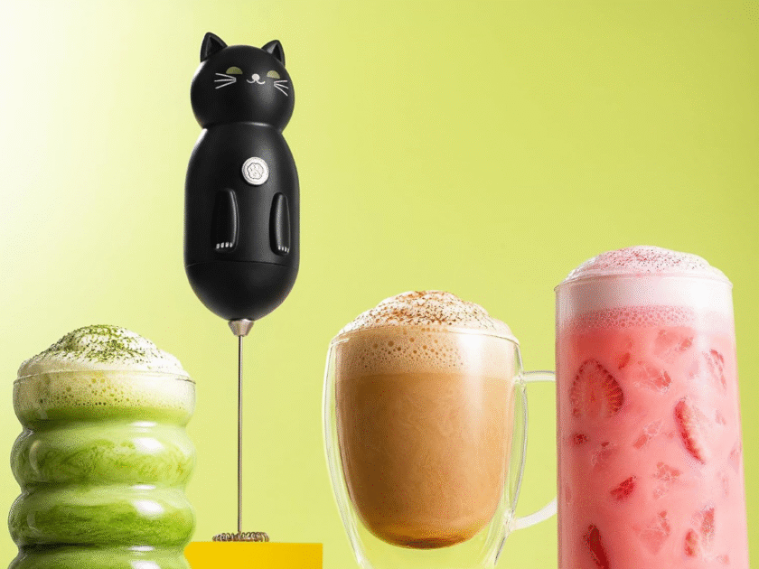 Cat-Shaped Milk Frother Only $3.xx on Amazon (Reg $20)!