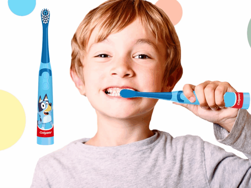 Bluey Colgate Kids Battery Powered Toothbrush Only $2.xx on Amazon (Reg. $6)