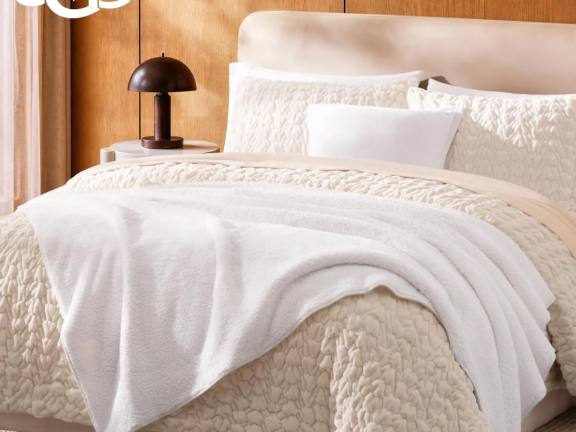 UGG Whitecap Plush Oversized Fleece Throw Only $53.xx on Amazon (Reg. $108)