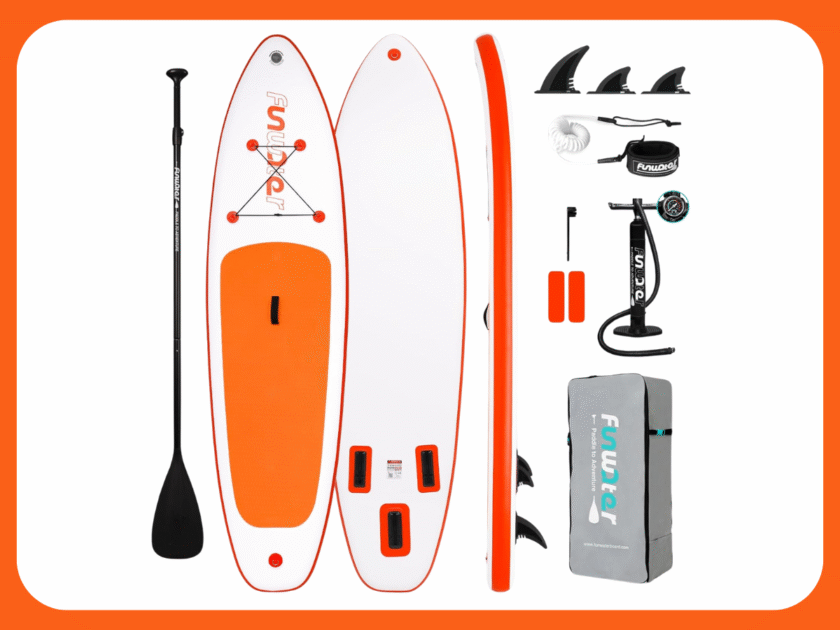 FunWater Inflatable Ultra-Light Stand Up Paddle Board Only $89.xx on Amazon (Reg. $200)