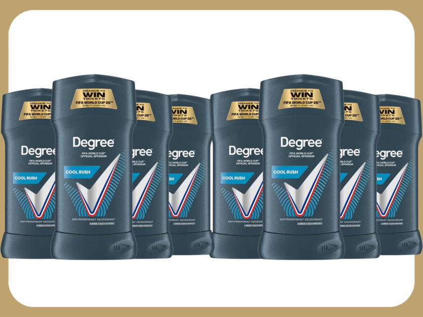 Two Degree Advanced Men’s Antiperspirant Deodorant 4-Count Only $18.xx on Amazon (Reg. $40)