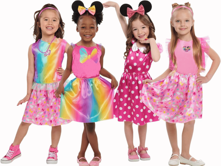 Minnie Mouse Dress-Up Set Only $6.xx on Amazon (Reg. $23) – Includes FOUR Outfits & Accessories!
