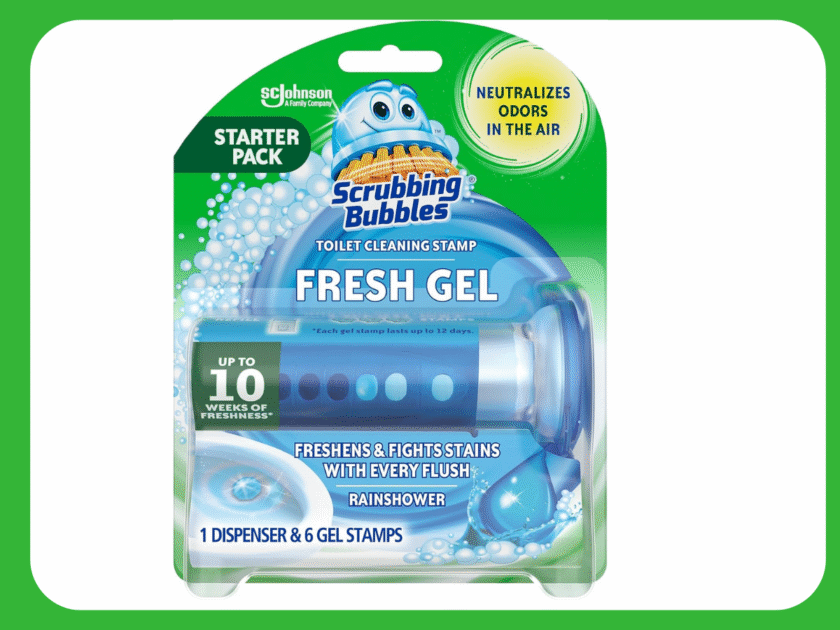 Scrubbing Bubbles Fresh Gel Toilet Bowl Cleaning Stamps Only $4.xx on Amazon!
