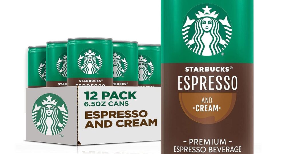Starbucks Espresso & Cream 12-Pack Only $14.xx Shipped on Amazon (Reg. $20)