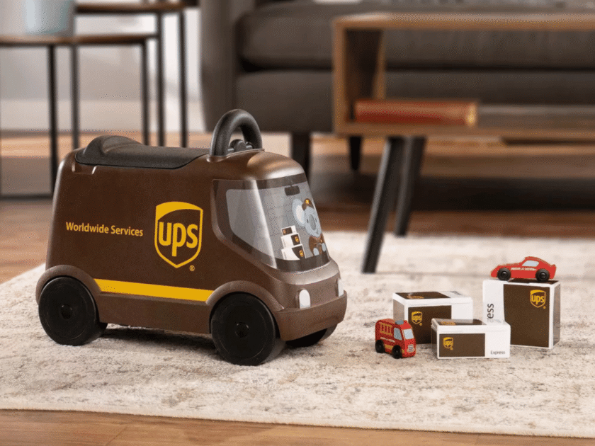 Radio Flyer UPS Delivery Truck Ride-On Only $24.99 at Target (Reg. $50)