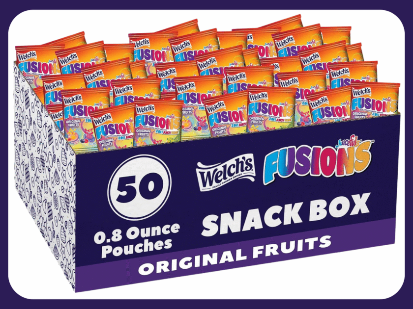Welch’s Fusion Fruit Snacks 50-Count Only $10.xx on Amazon (Reg. $20)