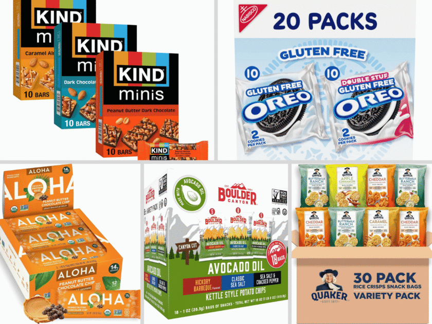 Gluten Free Snack Deals at Amazon | Kind Minis Granola Bars 30-Pack for $12.xx (Reg $23)