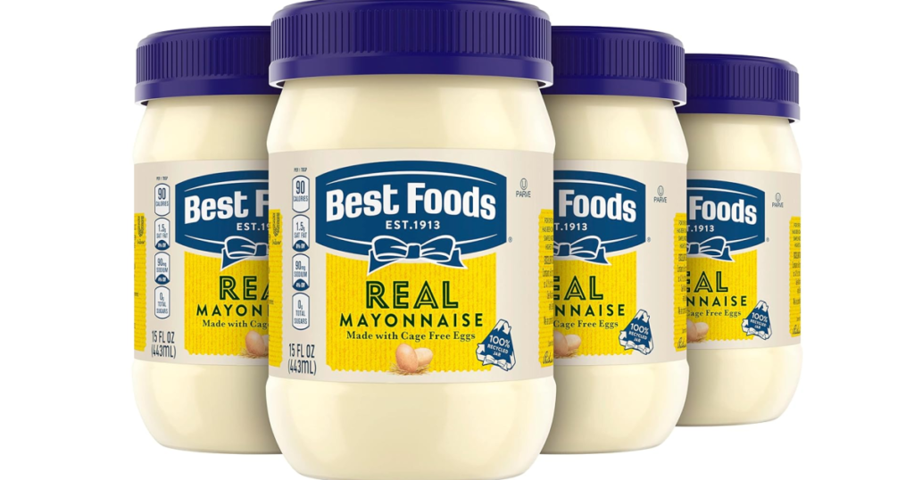 HUGE Savings on Mayonnaise on Amazon | Best Foods Mayo 4-Pack Only $11