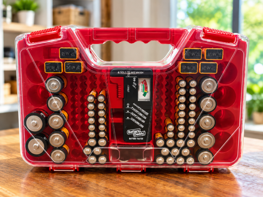 Battery Daddy Battery Storage Case Only $13.xx on Amazon (Holds 180 Batteries)