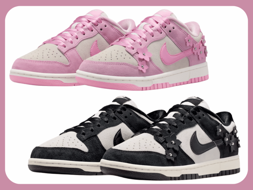 Nike Dunk Low Floral Sneakers (New Colorways)
