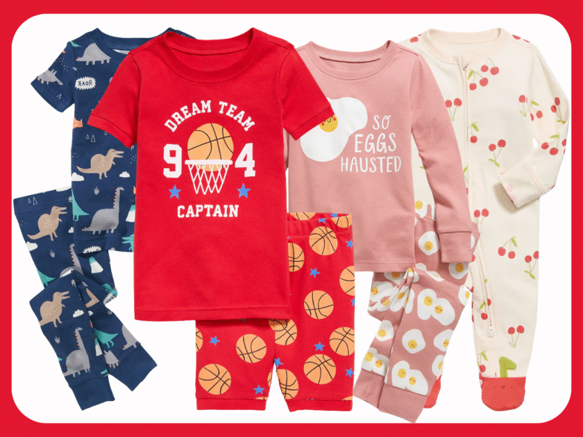 TODAY ONLY! $6 Toddler and Baby Pajamas at Old Navy (Reg. $17)