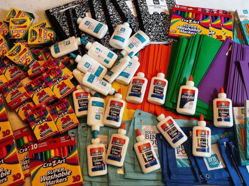 Walmart School Supplies as Low as 25¢ + Bulk Options on Sale