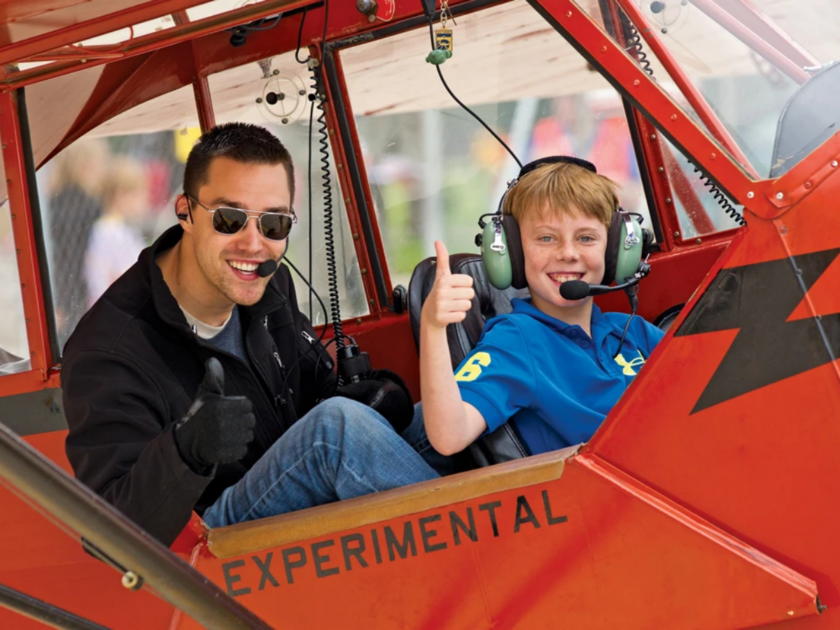 Kids Ages 8–17 Can Fly FREE With the Young Eagles Program!