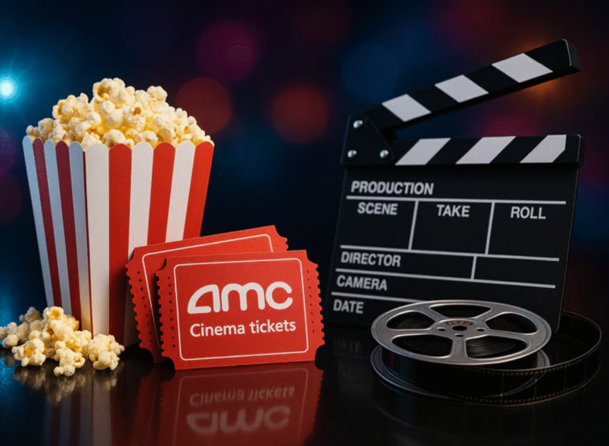 Heading to the Movies? Two AMC Movie Tickets + Popcorn Only $24!