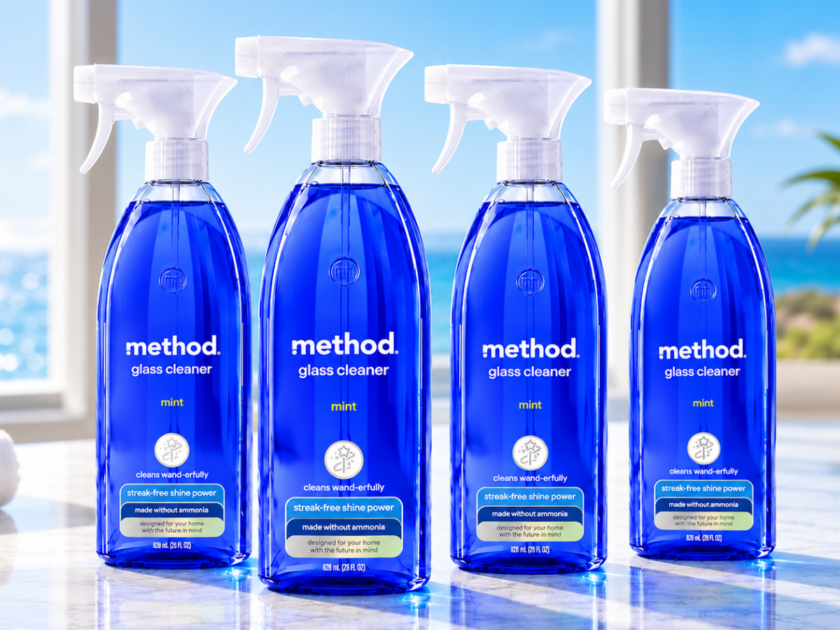 Method Glass Cleaner, Mint, 28 Ounce, 4 Pack JUST $7.xx (Reg. $17)