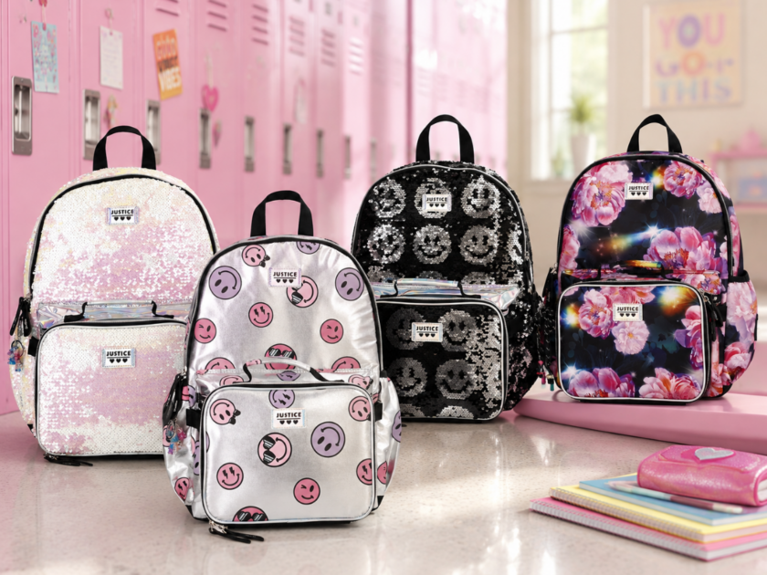 Justice Girls Backpack & Lunch Tote Sets Only $24.78 at Walmart