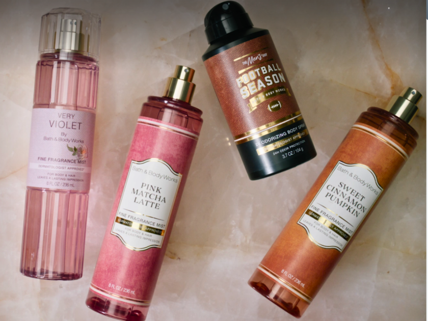 $5.95 Full-Size Body Sprays & Mists at Bath & Body Works!