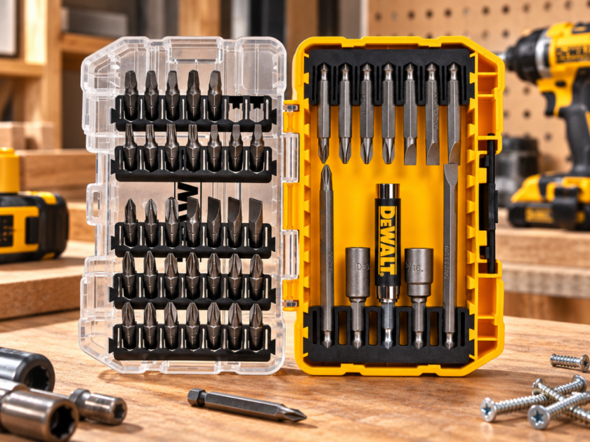 Dewalt 45-Pc Screwdriver Bit Set w/Tough Case Only $9.xx on Amazon