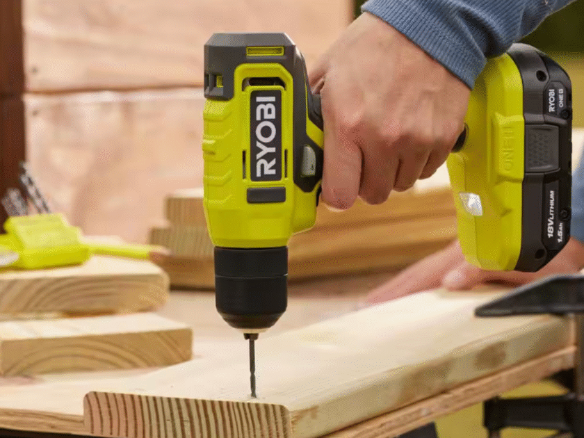 TODAY ONLY! Ryobi ONE+ 18V Cordless 3/8 in. Drill/Driver Kit Just $39 at Home Depot (Reg $139)