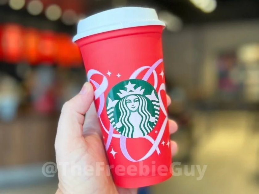 Free Starbucks Red Cup w/ Handcrafted Holiday Beverage Purchase (November 12th Only)