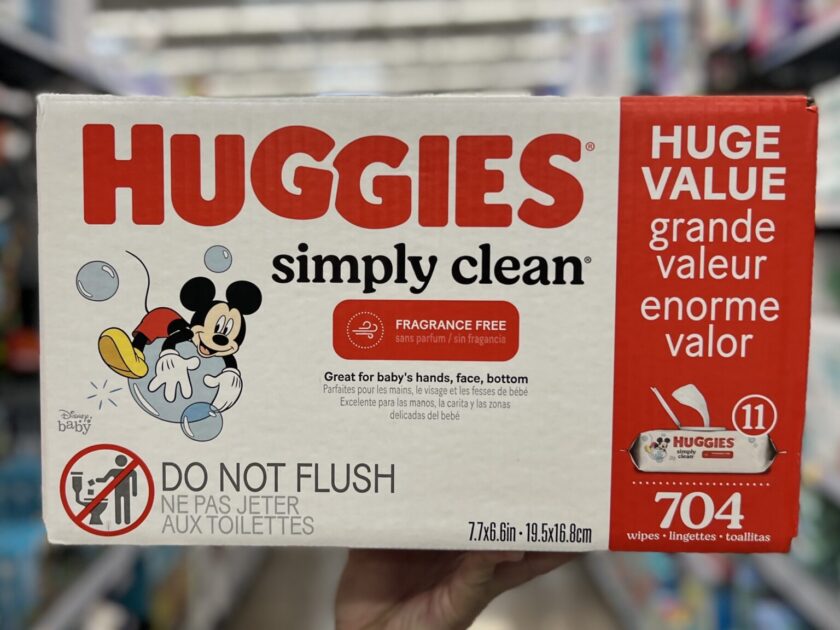 Huggies Simply Clean 704ct Wipes Only $12.xx on Amazon (Reg. $17)