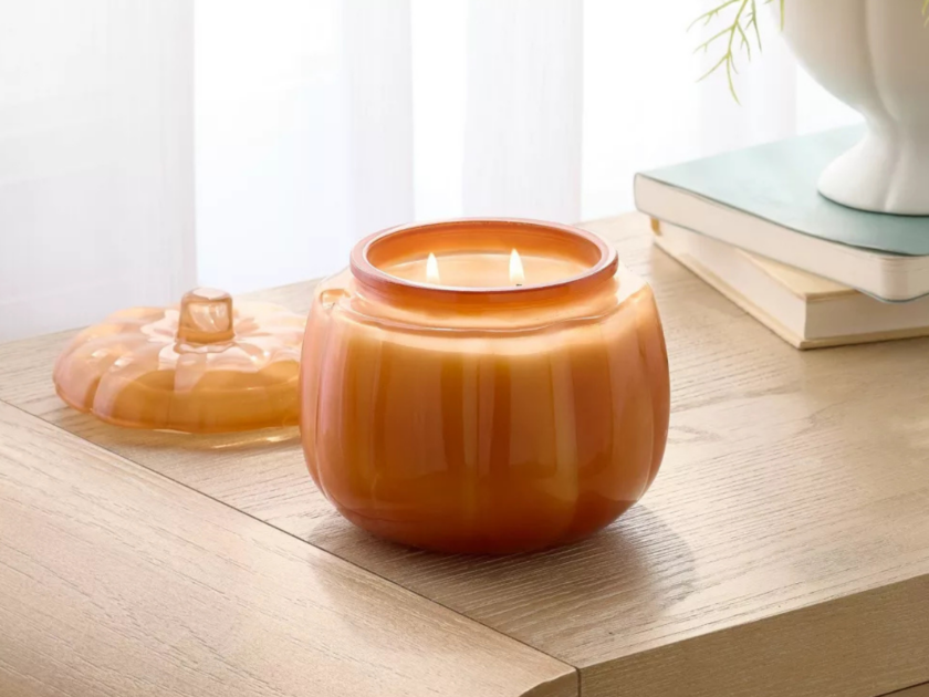 Target’s Popular Glass Pumpkin Candles Are BACK And Start At $5!