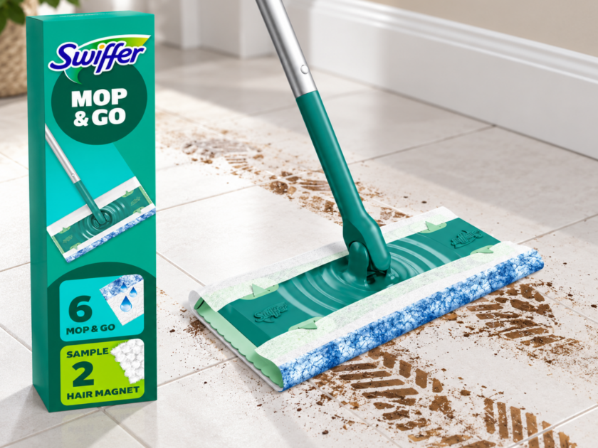 Swiffer Sweeper 2-in-1 Floor Cleaner Kit Only $9.98 at Lowe’s!