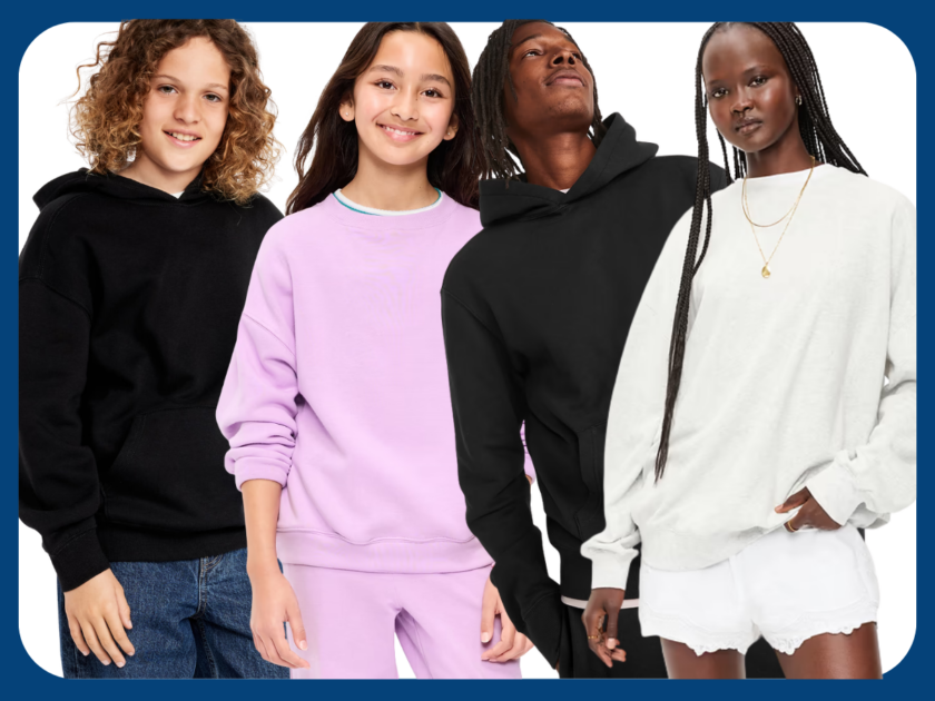 Today Only! $12 & $16 Sweatshirts & Hoodies at Old Navy