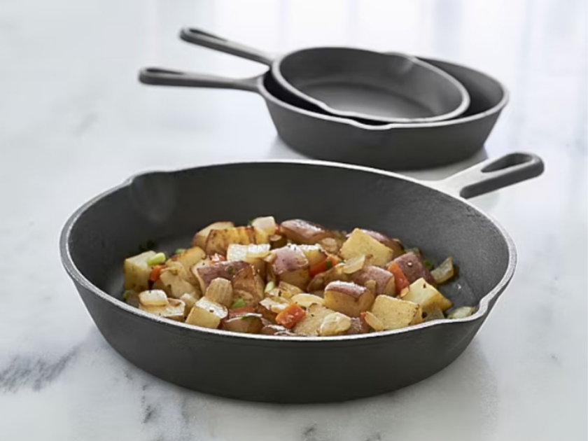 Cooks 3-Pc Cast Iron Fry Pan Set Just $19.99 at JCPenney (Reg. $60)