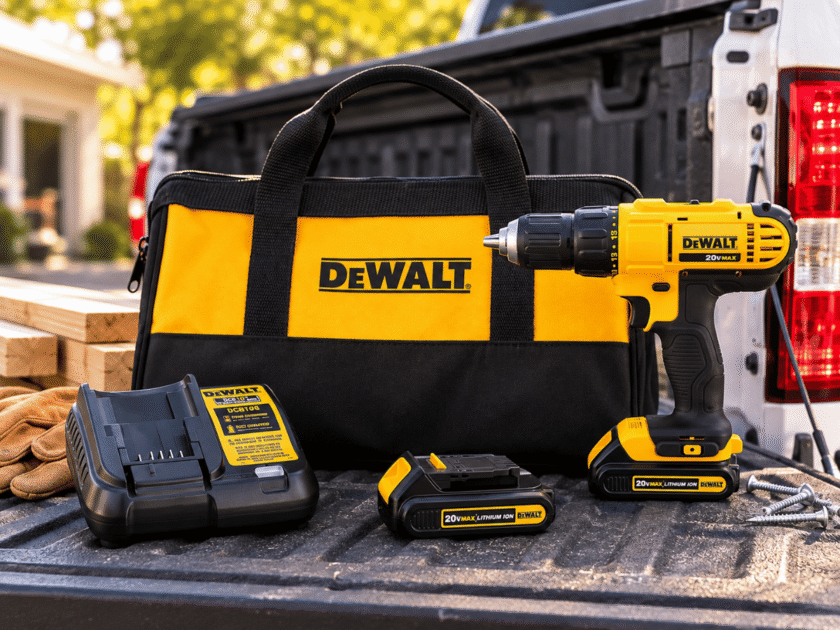 Lowe’s – DEWALT 20-volt 1/2-in Cordless Drill Kit Only $99