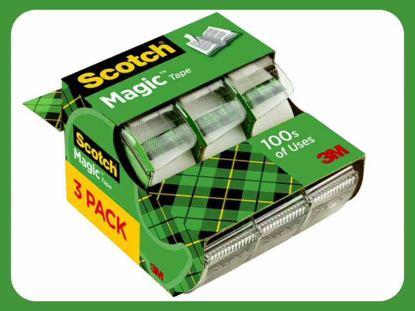 Scotch Magic Tape 3 Dispensered Rolls Only $3.xx on Amazon (Reg $6)