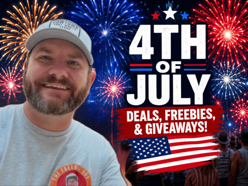 4TH OF JULY DEALS, FREEBIES, & GIVEAWAYS